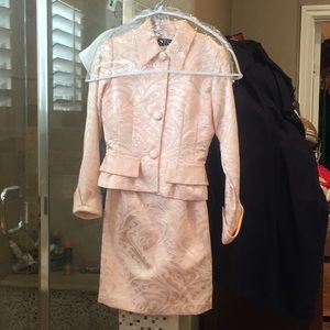 2 Piece Light Pink Suit Size 4